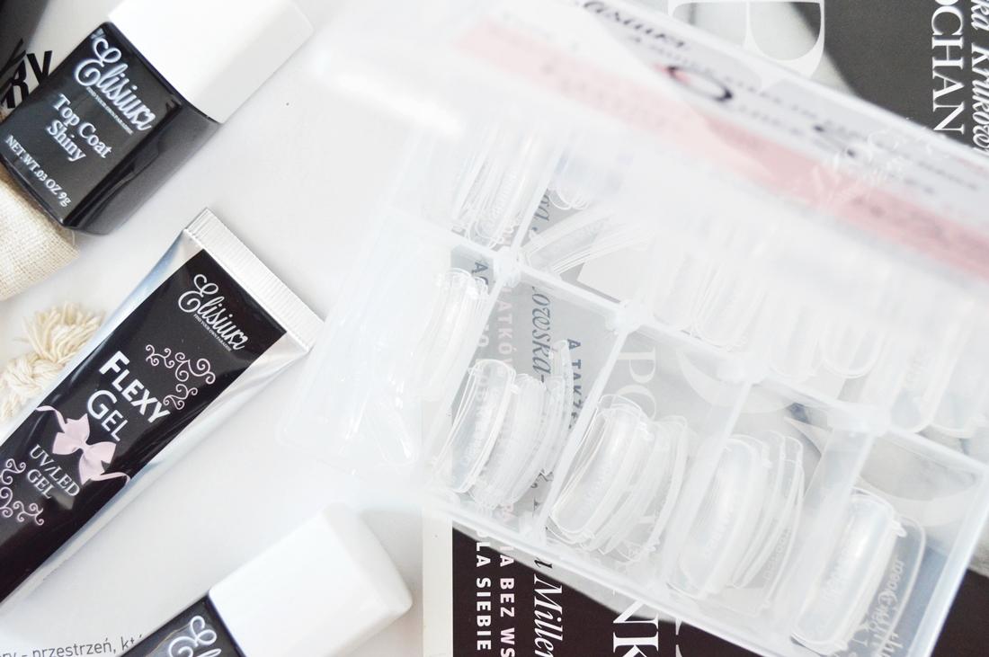 przedłużanie paznokci elisium flexy gel